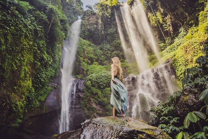 Private Tour to Sekumpul Waterfall & Ulun Danu Temple — Bali Twin-Lake and Waterfall Day Trip