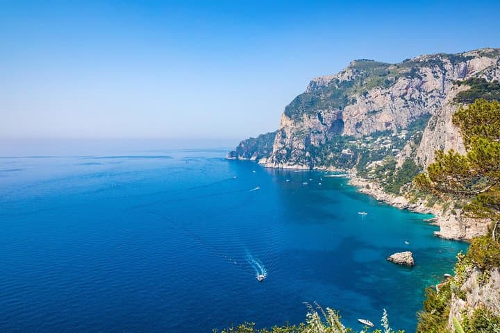 Private Boat Transfer Salerno to Amalfi or Positano — Scenic Amalfi Coast Cruise