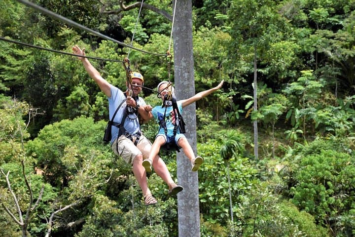 Skyhawk Zipline Koh Samui: 10 Cables, 2km Jungle-to-Sea Flight photo 4
