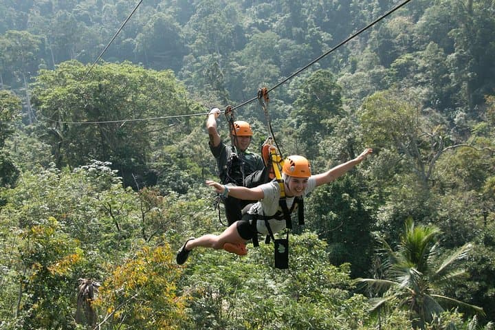 Skyhawk Zipline Koh Samui: 10 Cables, 2km Jungle-to-Sea Flight photo 3