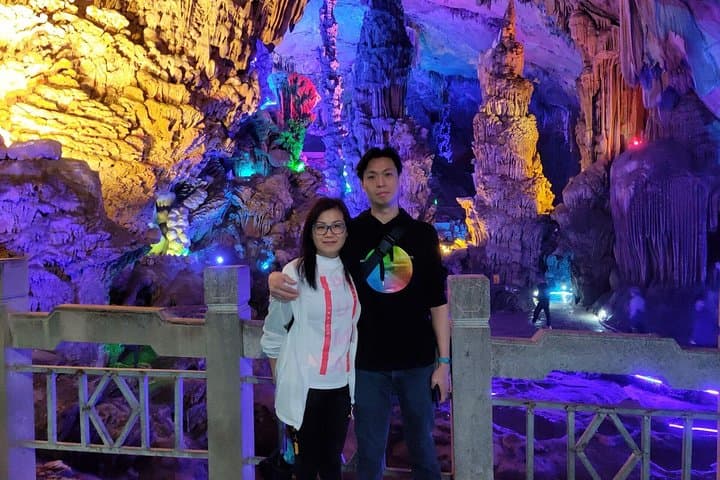 Guilin & Yangshuo Day Tour — Reed Flute Cave, Yulong Bamboo Boat & Xianggong Hill photo 5