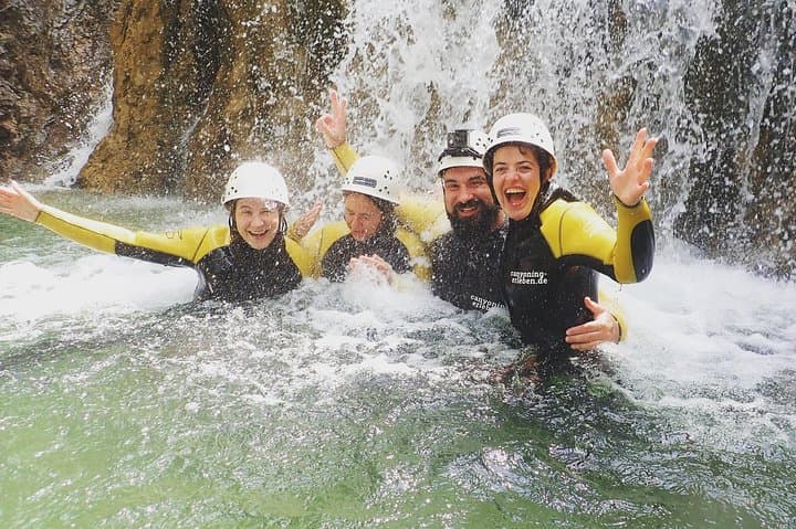 Allgäu Canyoning at Starzlachklamm — Waterfalls, Slides & Jumps