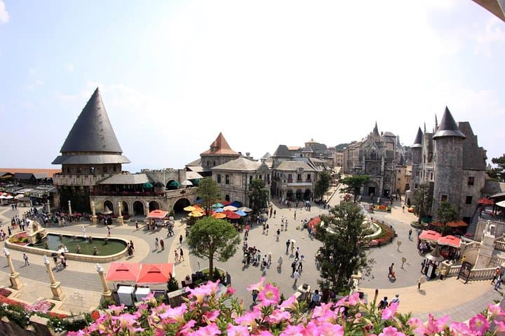 Marble Mountains & Ba Na Hills Full-Day Tour — Golden Bridge, Caves & French Village photo 3