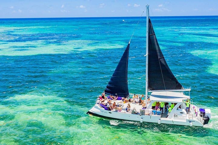 Punta Cana Catamaran Cruise: Snorkel, Parasail & Natural Pool Party photo 5