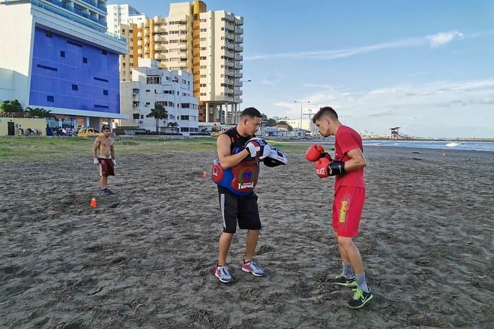 Boxing on the Beach in Cartagena: Morning & Sunset Sand Boxing Classes
