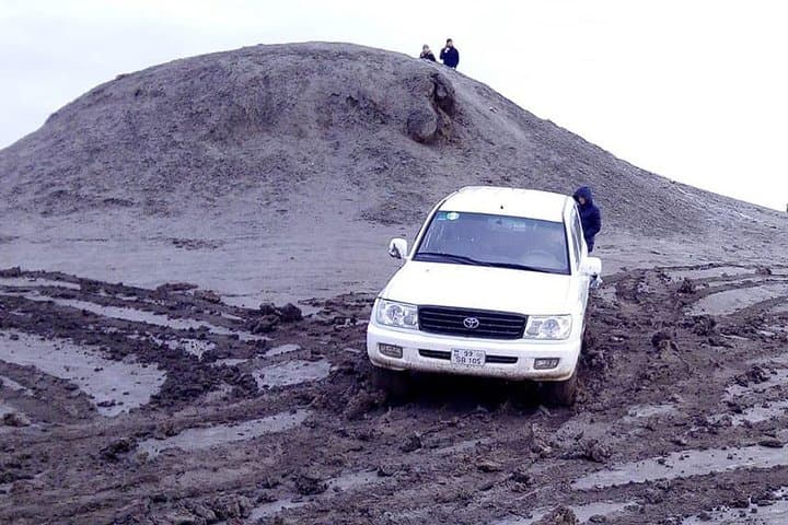 Off-Road to Azerbaijan’s Mud Volcanoes and Gobustan: 4x4 Jeep Adventure from Baku photo 5