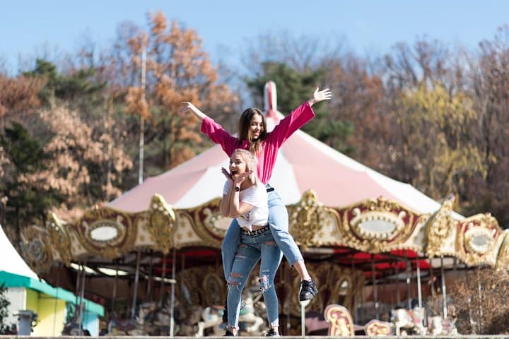 Private Abandoned Theme Park Photo Shoot at Yongma Land — Seoul Urban Ruin Photography