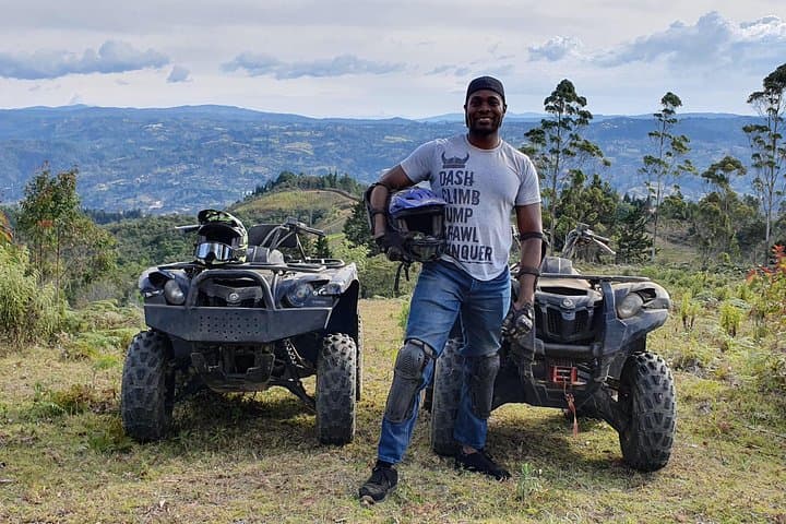 ATV and Paragliding over Cocorná Waterfalls: Full-Day Adventure from Medellín photo 2