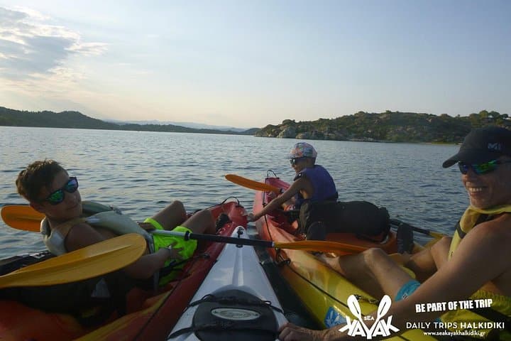 Vourvourou Sunset Sea Kayak: Evening Paddle Around Diaporos Bay photo 6