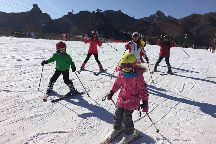 Ski Huaibei and Walk Mutianyu: Private Day Trip from Beijing