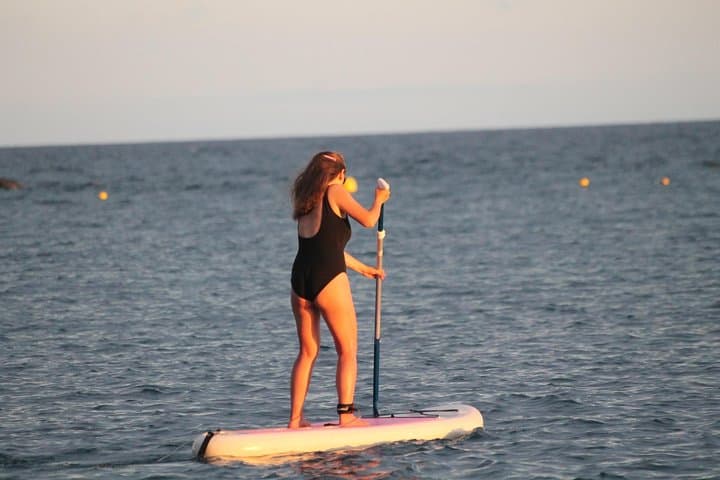 Sunset Stand Up Paddle in Tenerife: Calm Bay SUP at Golden Hour photo 6