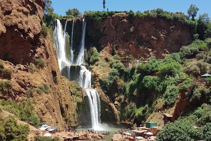 Ouzoud Waterfalls Day Trip from Marrakech — Boat Ride & Olive-Grove Views