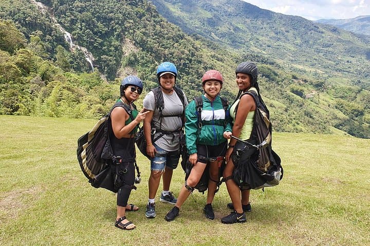 ATV-to-Cocorna-Tandem-Paragliding-Over-Giant-Waterfalls-from-Medellín photo 3