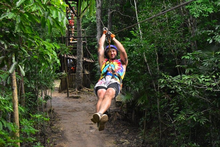 ATV, Ziplines and Cenote Swim: Adventure Day Near Puerto Morelos