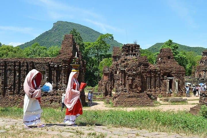 My Son UNESCO Morning Tour: Cham Dance, Phở Noodle Class & Thu Bon Boat Ride photo 1