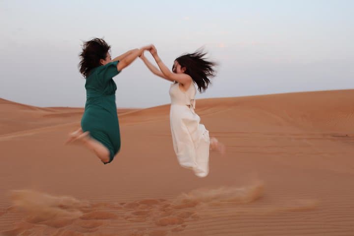 Dubai Evening Desert Safari with BBQ, Sandboarding & Live Entertainment photo 2