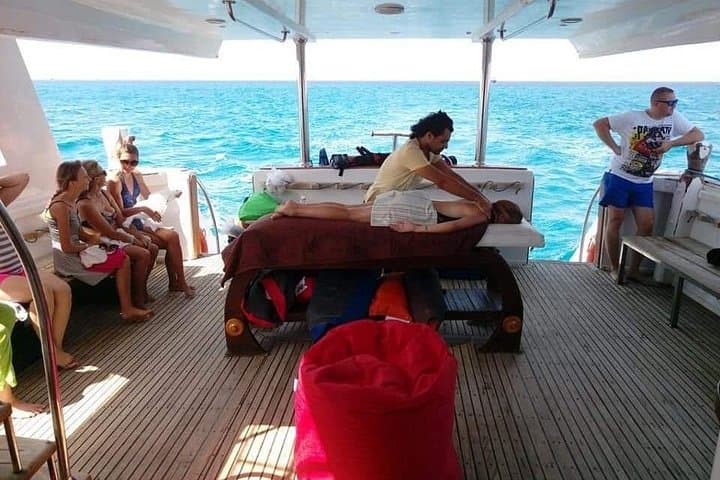 Red Sea Royal Snorkel Trip to Giftun Island with On-Boat Massage photo 1