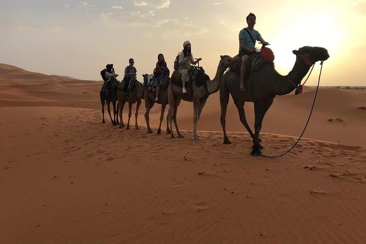 2-Day Luxury Desert Tour from Fes to Erg Chebbi — Camel Ride & Luxury Camp