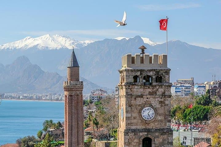 Antalya City & Karpuzkaldiran Waterfall Day Tour from Side