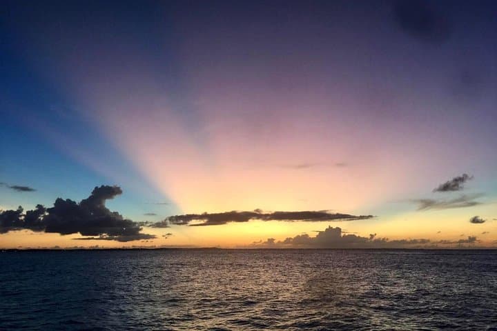 Grace Bay Private Sunset Cruise — Turtle Cove Power Catamaran at Dusk photo 3
