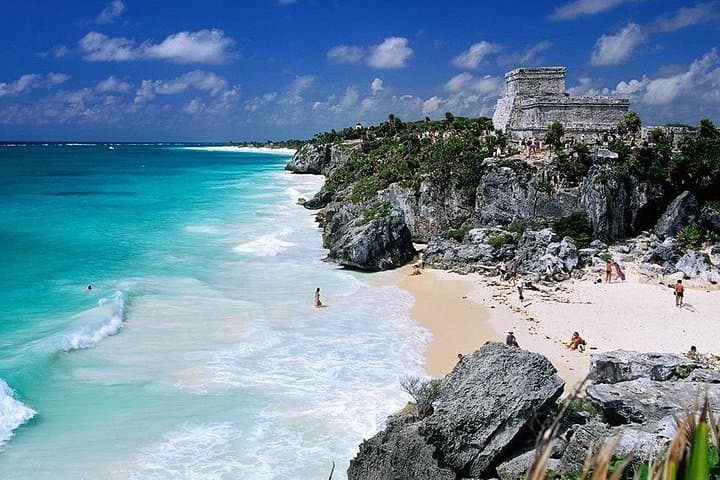 Full-Day Tulum, Coba, Cenote & Playa del Carmen Tour from Cancun