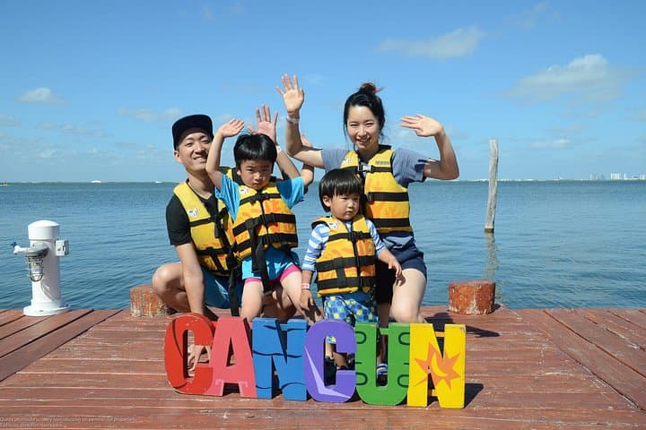 Drive a Speedboat and Snorkel Punta Nizuc: Cancun Jungle & Reef Tour photo 4