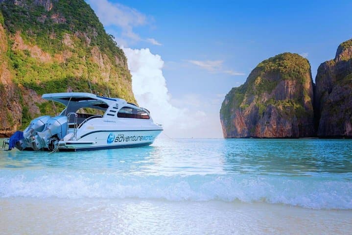 Speed Boat Day Trip to Phi Phi & Khai Islands: Snorkel, Beaches, Viking Cave