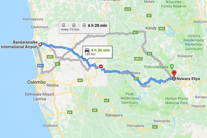 Scenic Private Transfer: Colombo (CMB) to Nuwara Eliya — 5-Hour Hill Drive photo 2
