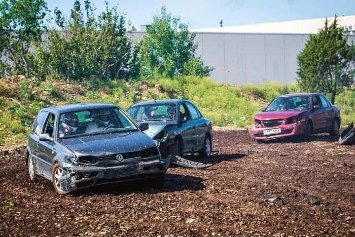 Tallinn Demolition Derby: High-Octane Stag-Do Adrenaline on a Mud Track photo 2