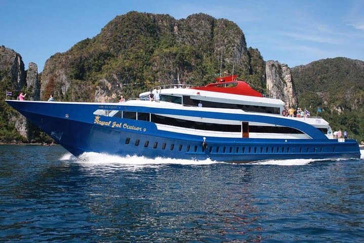 Full-Day Phi Phi Islands Royal Jet Cruiser: Speedboat Snorkeling & Maya Bay Sightseeing photo 2