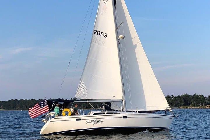 Hilton Head Morning Dolphin Watching and Private Sail in Port Royal Sound photo 5