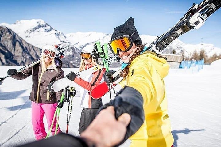 Prague to Ještěd: Full-Day Ski & Snowboard Tour with Lessons, Lift Pass and Rental