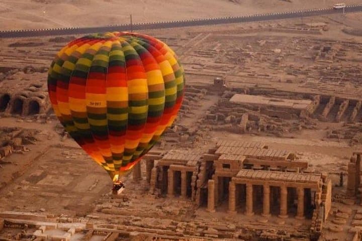 Sunrise Hot Air Balloon Over Luxor: Ancient Thebes From Above photo 2