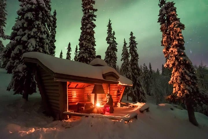 Levi Northern Lights Snowmobile Safari: 3-Hour Evening Ride and Bonfire photo 2