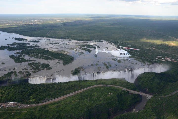 Victoria Falls Helicopter Scenic Flight — 15-Minute Aerial Tour Over the Falls photo 2