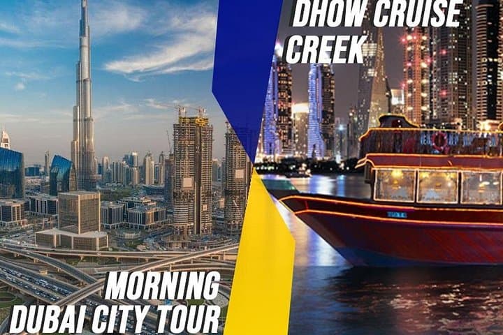 Evening Dhow Cruise on Dubai Creek: City Tour, Dinner & Live Tanoura Show photo 1