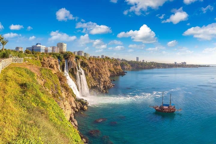Antalya City Tour from Belek — Boat Trip, Old Town & Lower Düden Waterfall photo 3
