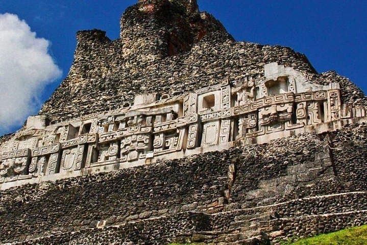 Exploring Xunantunich Maya Ruins: Climb El Castillo and Cross the Mopan River