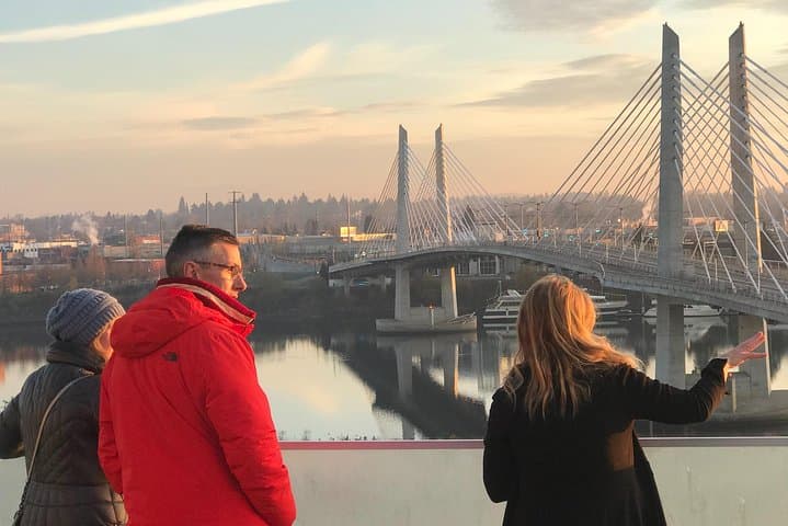 Sunrise Aerial Tram and Doughnuts: Morning Views of Portland from OHSU photo 4