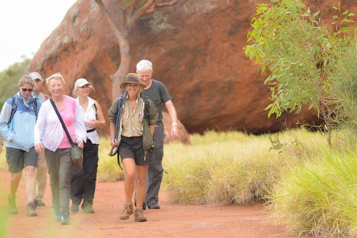 Sunrise Uluru Base Walk: Guided 12km Trek with Outback Breakfast photo 2