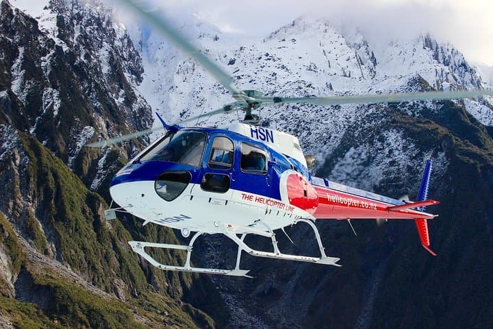 Franz Josef Mountain Scenic 40-Min Helicopter Flight — Glacier Snow Landing & Main Divide Views photo 1