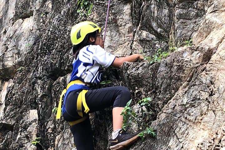Gua Damai X Park Top-Rope Climbing & Zipline: Guided Climbs Near Kuala Lumpur photo 1