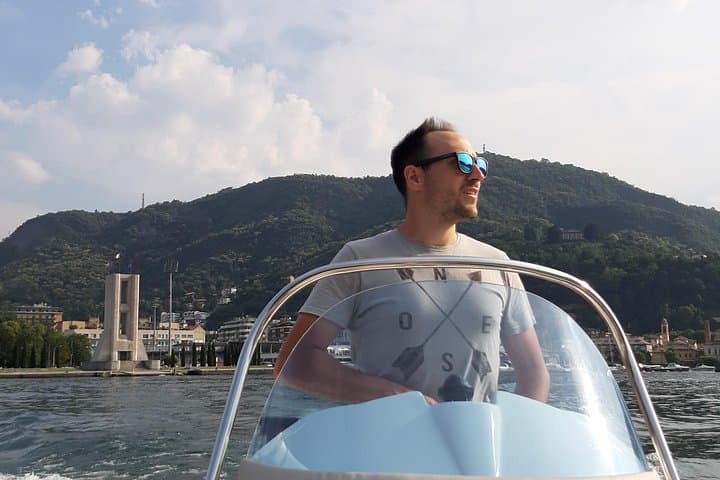 Private Lake Como Boat Tour with SuBacco: Villas, Swimming & Prosecco photo 1