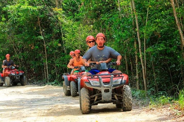 Playa del Carmen 3-in-1 Jungle Adventure: ATV, Zipline & Cenote Swim photo 4