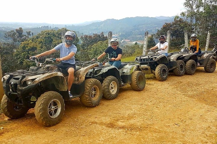Three-Element Adventure from Medellín: ATV, Paragliding & Class IV Rafting photo 3