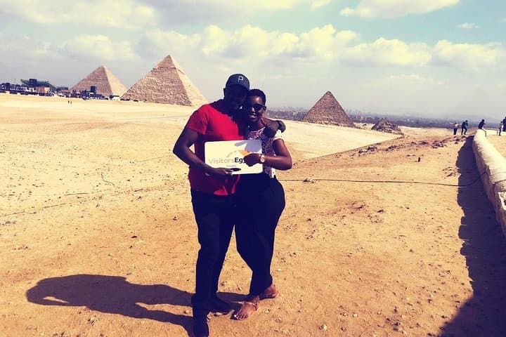 Sunset Camel Ride and Dinner at the Giza Pyramids: Private Evening Tour from Cairo photo 2