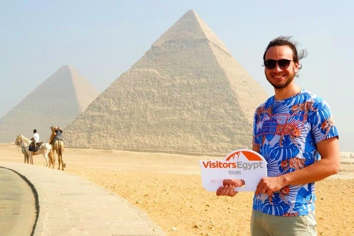 Sunset Camel Ride and Dinner at the Giza Pyramids: Private Evening Tour from Cairo photo 4