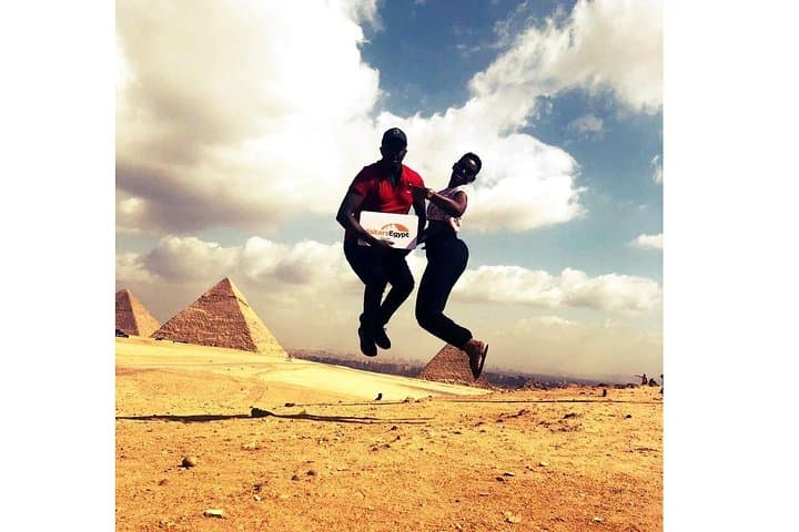 Sunset Camel Ride and Dinner at the Giza Pyramids: Private Evening Tour from Cairo photo 6