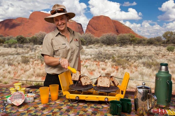 Kata Tjuta Sunrise Small-Group Tour: Walpa Gorge Breakfast Experience photo 3