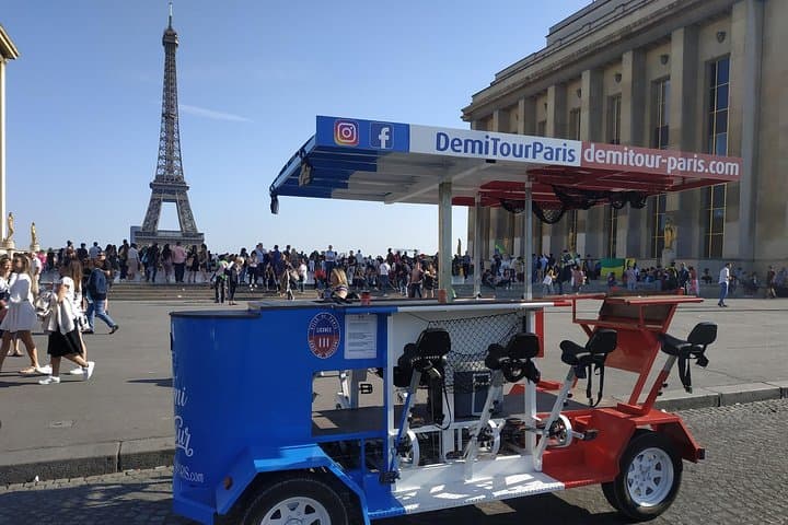 Paris Beer Bike Bar Tour: Pedal, Sip, and See the Eiffel Tower photo 1